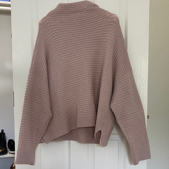 Madewell Dusty Lavender Purple Cowl Neck Sweater - Picture 10 of 10